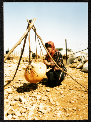 A Photograph Capturing the Bedouin Life in Gaza Strip 