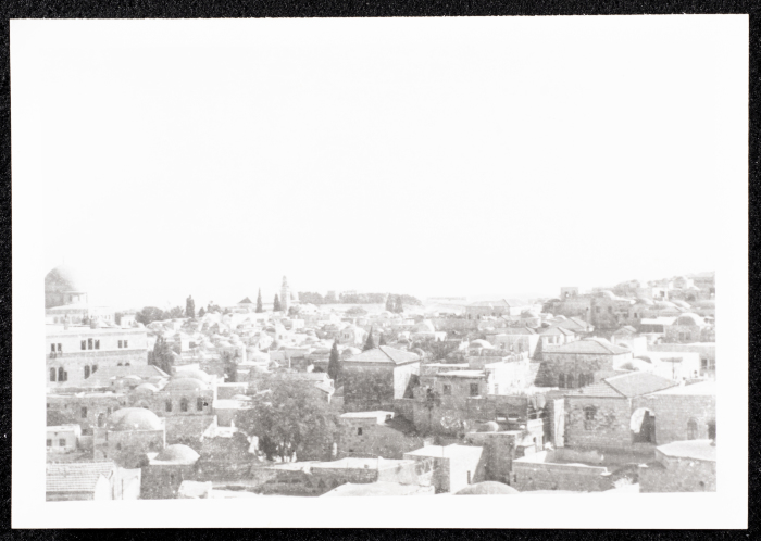 مشهد عام لمدينة القدس 