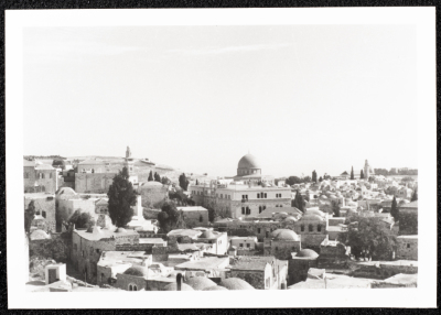 The Dome of the Rock in Jerusalem 