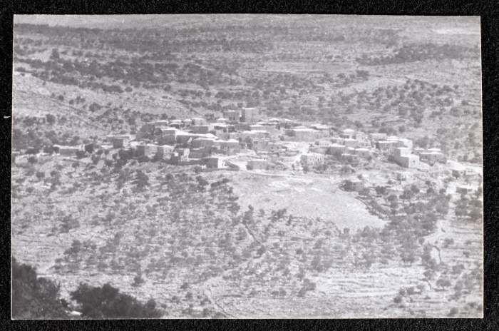 A Glimpse of the Village of Dayr Ghassana