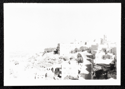 A Glimpse of the Village of Dayr Ghassana