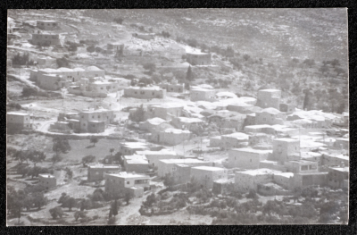 A Glimpse of the Village of Dayr Ghassana