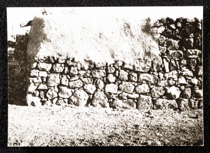A Photograph of Mud Houses in Southern Syria, 1981
