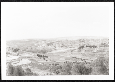 A Panoramic View of Jerusalem