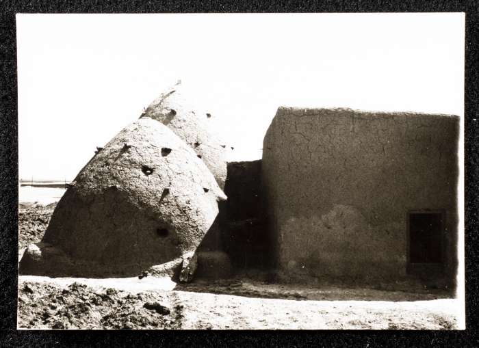 صورة لبيوت طنيَّة، شماليّ سوريا، 1981
