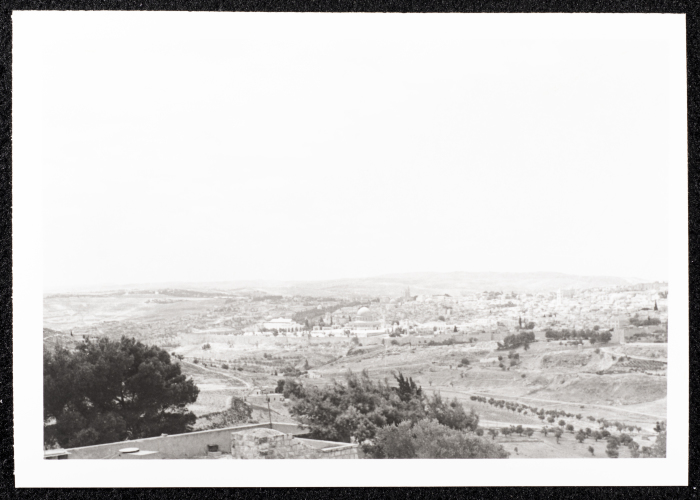 A Panoramic View of Jerusalem