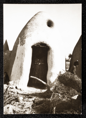A Photograph of Mud Houses in Southern Syria, 1981

