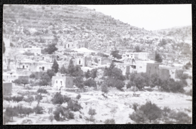 A Glimpse of the Village of Dayr Ghassana