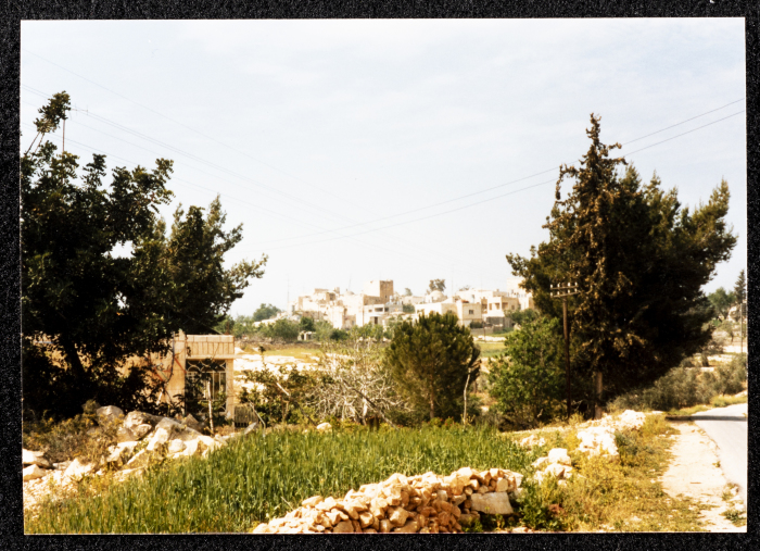 صورة لقصر صالح البرغوثي في قرية دير غسانة