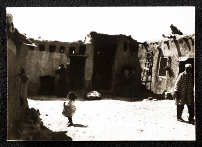 A Photograph of Mud Houses in Southern Syria, 1981
