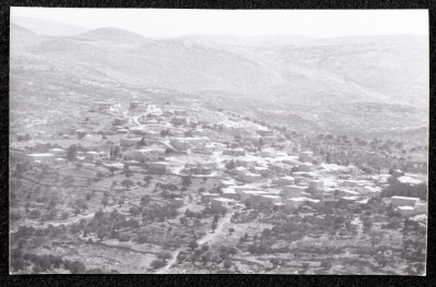 A Glimpse of the Village of Dayr Ghassana