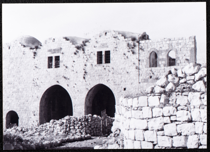 صورة من قصر الشيخ يوسف واكد الجيوسي في قرية كور
