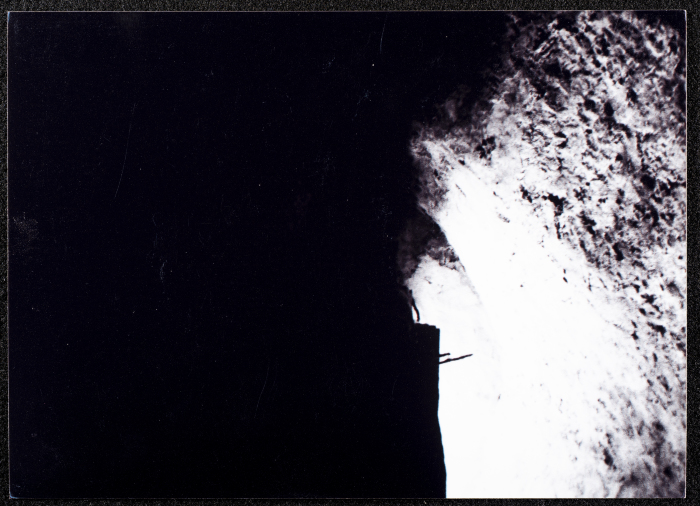 A Photograph of Ṣaleh al-Barghuthy's Mansion in Deir Ghassaneh Village
