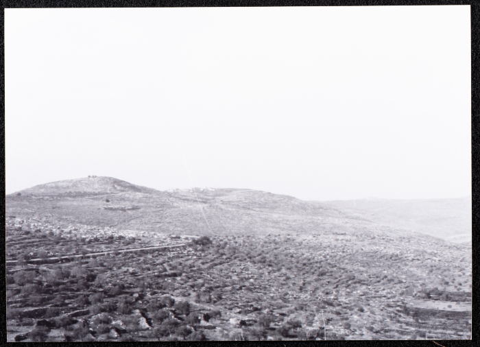 مشهد عام لِـ قرية دير غسانة 