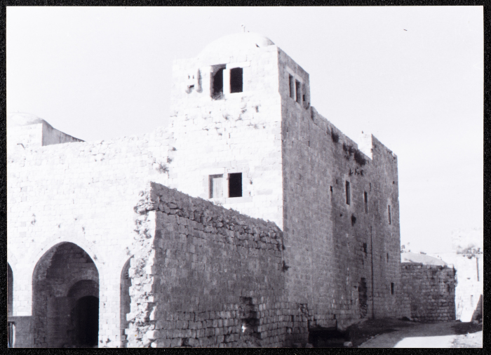 صورة من قصر الشيخ يوسف واكد الجيوسي في قرية كور
