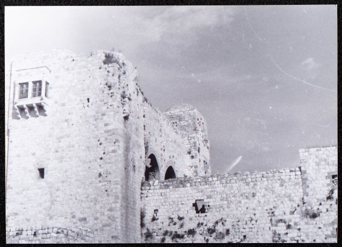 صورة من قصر الشيخ يوسف واكد الجيوسي في قرية كور
