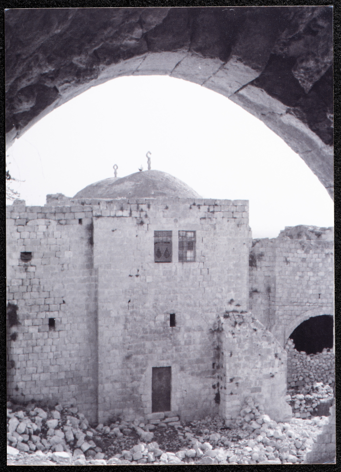 صورة من قصر الشيخ يوسف واكد الجيوسي في قرية كور
