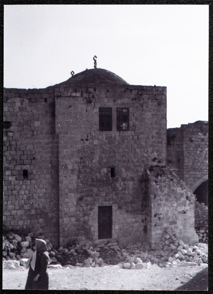 صورة من قصر الشيخ يوسف واكد الجيوسي في قرية كور
