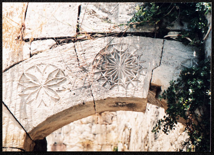 صورة لقصر صالح البرغوثي في قرية دير غسانة