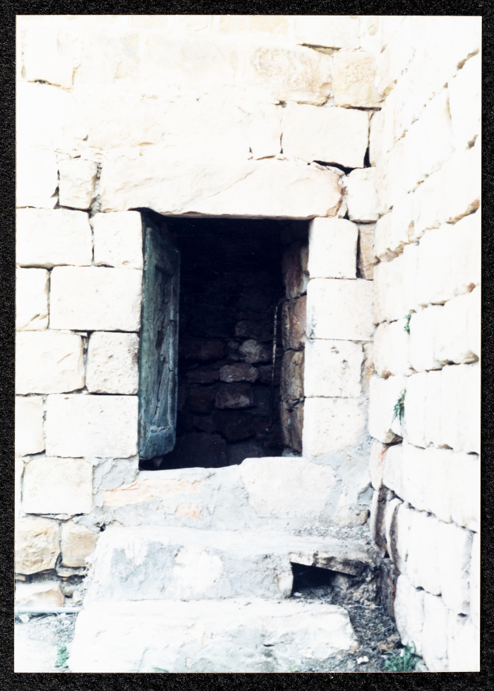 صورة لقصر صالح البرغوثي في قرية دير غسانة