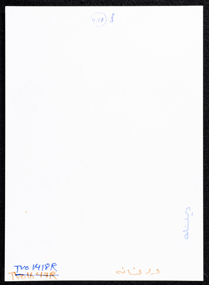 صورة لقصر صالح البرغوثي في قرية دير غسانة