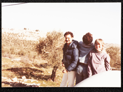 "A Photo of Penny Johnson, Raja Shhade, and Suʿad al-ʿĀmery"