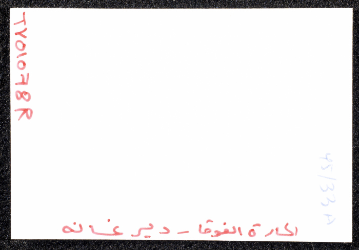 صورة لقصر صالح البرغوثي في قرية دير غسانة