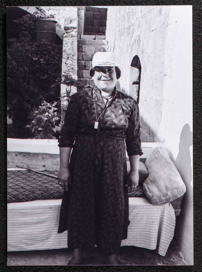 صورة لقصر صالح البرغوثي في قرية دير غسانة