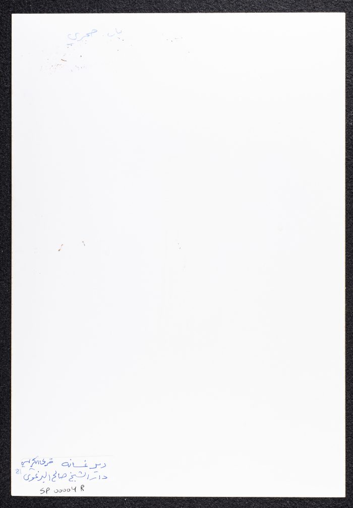 صورة لقصر صالح البرغوثي في قرية دير غسانة