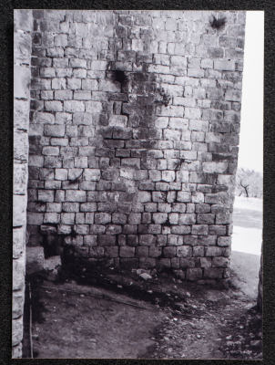 A Photograph of Ṣaleh al-Barghuthy's Mansion in Deir Ghassaneh Village
