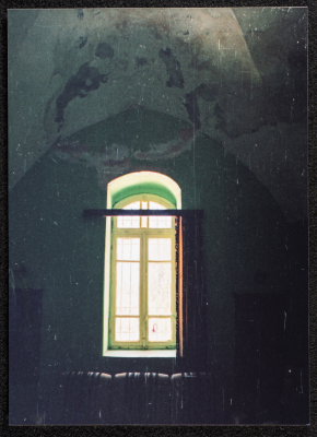 A Photograph of Ṣaleh al-Barghuthy's Mansion in Deir Ghassaneh Village
