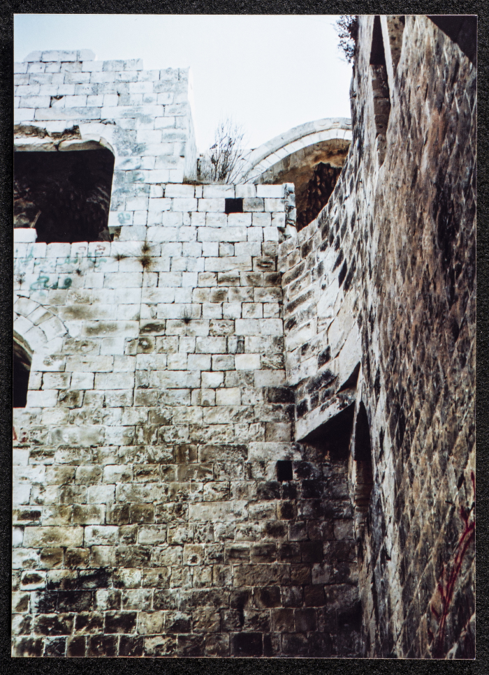 A Photograph of al-Qasem's Mansion in Beit Wazan Village, Nablus
