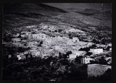 A Glimpse of the Village of Dayr Ghassana