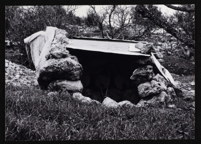 A Photograph of an Old Stone House in al-Burj Village, Hebron