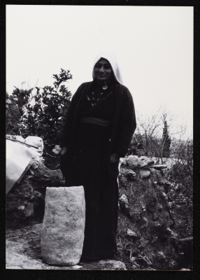 صورة لبيت حجر قديم في قرية البرج قضاء الخليل