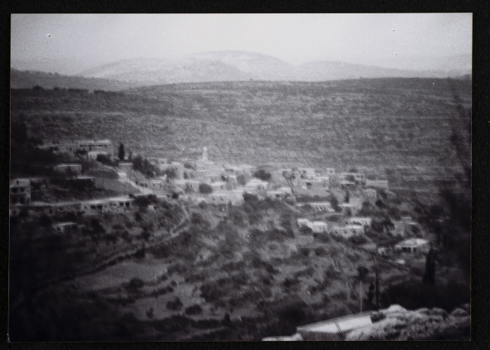 A Glimpse of the Village of Dayr Ghassana