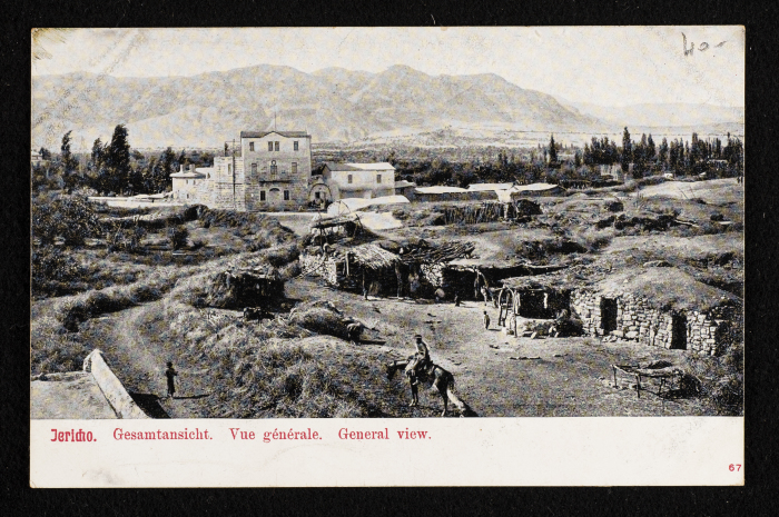 A Postcard from Israeli-Occupied Jericho