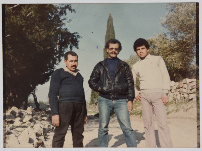 A Photograph of the Shaheed Abdullah Alawneh with his Friends 