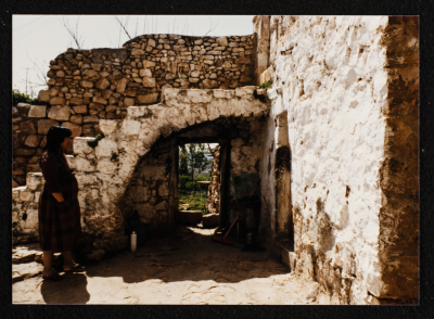 A photograph of ash-Shuʿayby Family Housh in Deir Ghassane,  Ramallah
