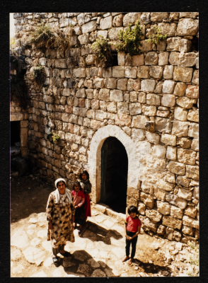 A photograph of ash-Shuʿayby Family Housh in Deir Ghassane,  Ramallah