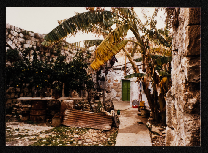 A photograph of ash-Shuʿayby Family Housh in Deir Ghassane,  Ramallah