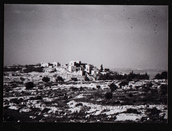 مشهد عام من قرية دير السودان قضاء رام الله 