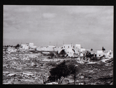 A Photograph of the Village of Jiljilya, Ramallah
