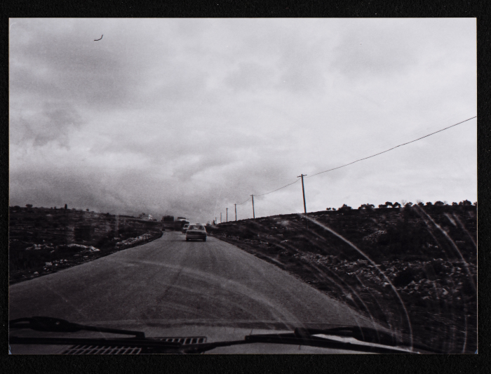 The Road between Ramallah-Birzeit