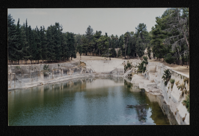 برك سليمان في مدينة بيت لحم