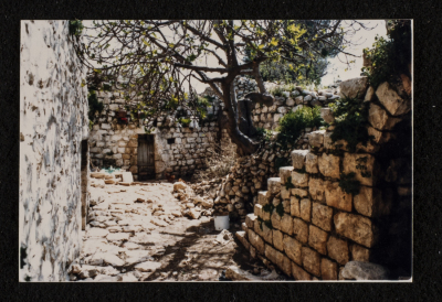 A photograph of ash-Shuʿayby Family Housh in Deir Ghassane,  Ramallah