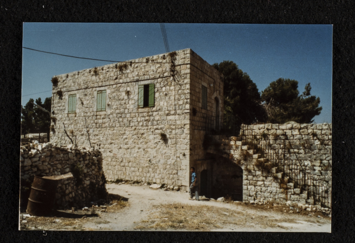 A photograph of ash-Shuʿayby Family Housh in Deir Ghassane,  Ramallah