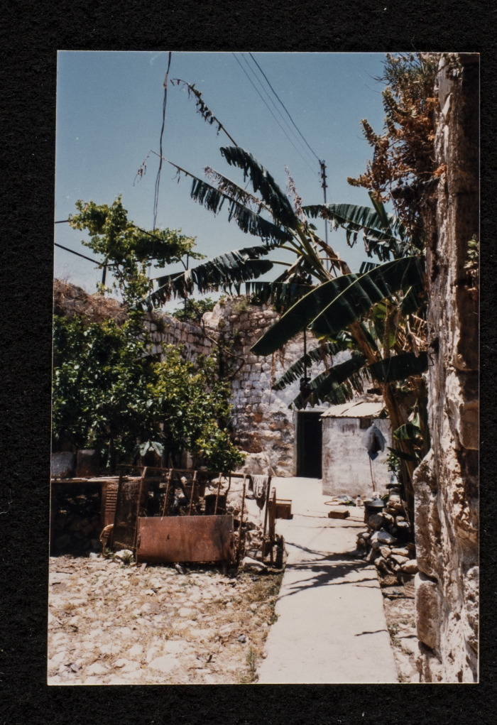 A photograph of ash-Shuʿayby Family Housh in Deir Ghassane,  Ramallah