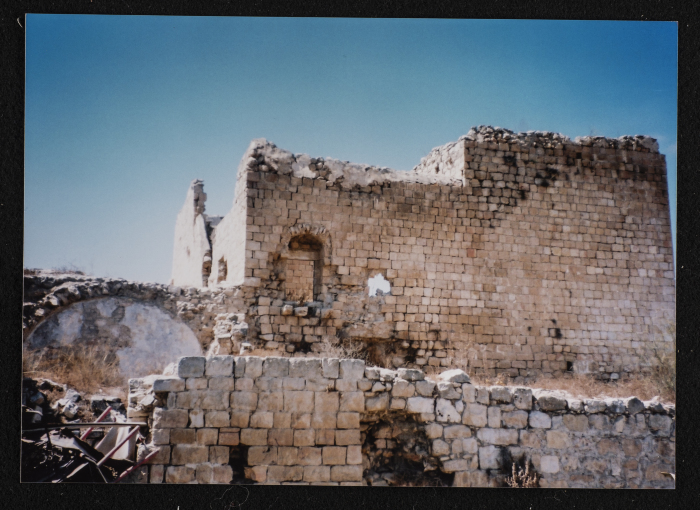 A Photograph of al-Khatib's Castle in Beit Iksa Village, Northwest of al-Quds (Jerusalem)
