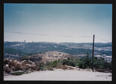 A Photograph of al-Khatib's Castle in Beit Iksa Village, Northwest of al-Quds (Jerusalem)
